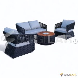 Conjunto San Andrés - Tricô Náutico Preto