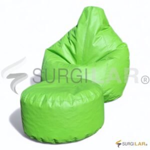 Conjunto Puffs Comfy + Low - Verde-limão 2820