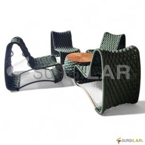 Conjunto Medellín- Tricô Náutico Verde