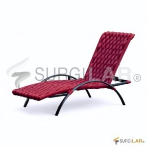 Espreguiçadeira Taboga - Tricô Náutico Fuschia