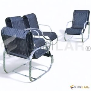 Conjunto Imbituba - Fibra Sintética Preta