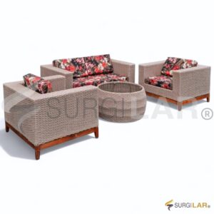 Conjunto Vera Cruz - Corda Náutica Bege