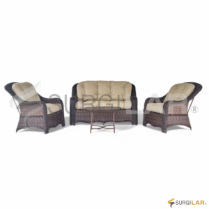 Conjunto Paraty - Fibra Sintética Marrom