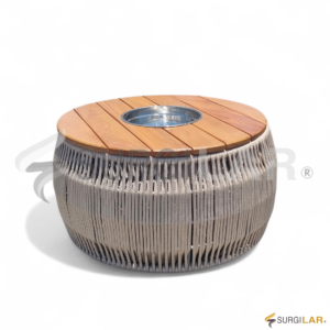 Champanheira - Corda Náutica bege