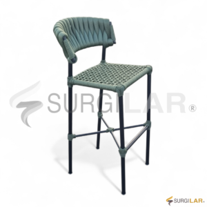 Banqueta - Tricô Náutico Verde Militar