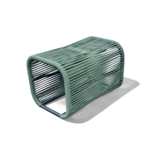 Mesa Puff - Corda Náutica Verde Claro