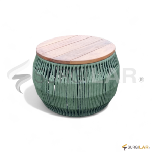 Mesa Central - Corda Náutica Verde